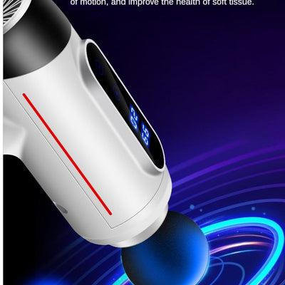 Gun Vibrating Muscle Relaxation Massager Facial Deep Tissue Aftercare Massagers