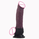18.5Cm 7.3Inch Silicone Faak Dildo Dong Realistic 3.8Cm Thick Butt Plug Pink