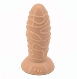 Faak 17Cm 6.7Inch Silicone Butt Plug Sex Toy Anal 5.9Cm Thick Dildo Dong Flesh