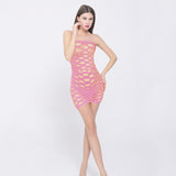 Fishnet Mini Dress Body Stocking 8 Colours Women
