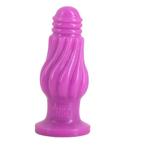 Faak Fantasy Dildo Dong Rubber Butt Plug Pink 12.3Cm 5Cm Thick Non Vibrating Butt Plugs