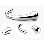 Double Ended Stainless Steel Butt Plug Dildo Metal Anal Bead Balls