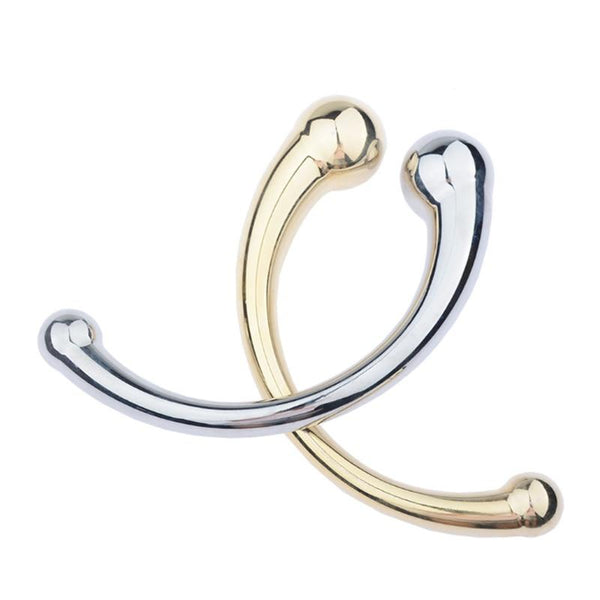 Double Ended Stainless Steel Butt Plug Dildo Metal Anal Bead Balls Non Vibrating Butt Plugs