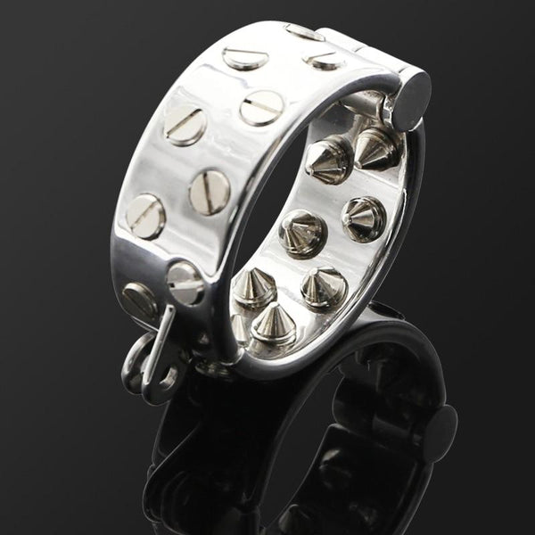 Sharp Spike Metal  Ring Male Chastity  Torture Devices  Rings