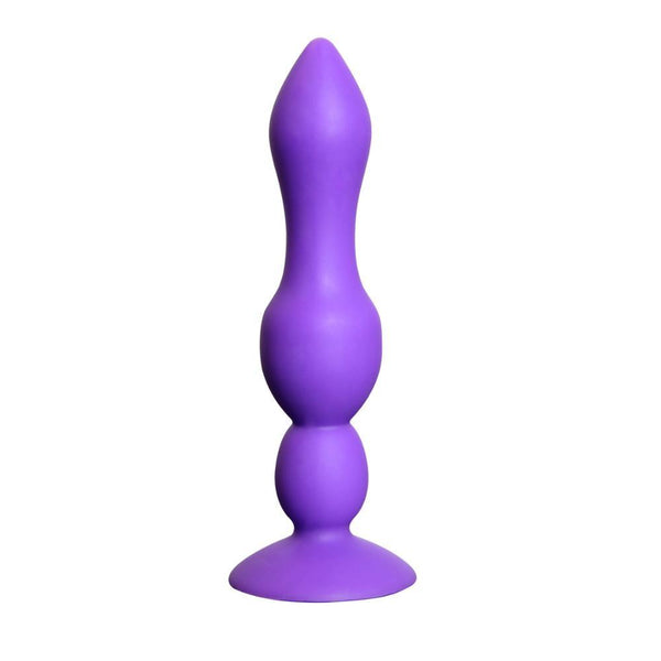 Big Purple Silicone Butt Plug Beads Unisex Large Anal Sex Toys Anal Balls & Beads