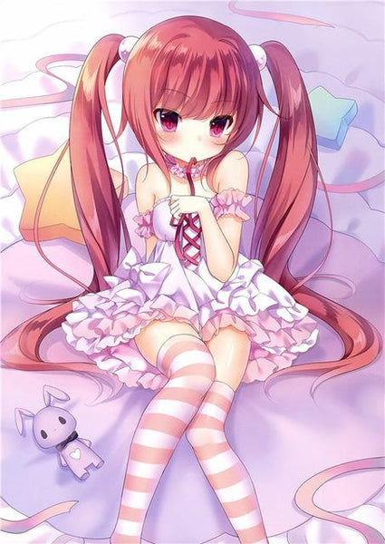 Lolita Anime Manga Girl 5D Diamond Painting Full Square Drill Embroidery Picture Cross Stitch Kits