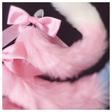 Neko Cat Ears Headband With Fox Or Kitten Tail Metal Butt Plug Bdsm Cosplay