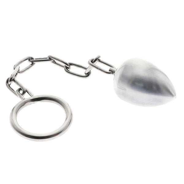 Huge Metal Butt Plug With  Male  Ring Anal Sex Toys Non Vibrating Butt Plugs