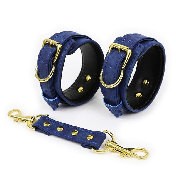Five Colours Faux Leather Comfortable Handcuffs   Sex Toys Cuffs & Shackles