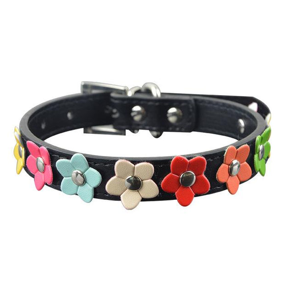 Rainbow Flower Collars Pet Play Puppy Kitten  Kink Fetish Restraints Collars & Leashes