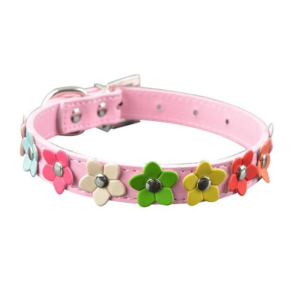 Rainbow Flower Collars Pet Play Puppy Kitten  Kink Fetish Restraints Collars & Leashes
