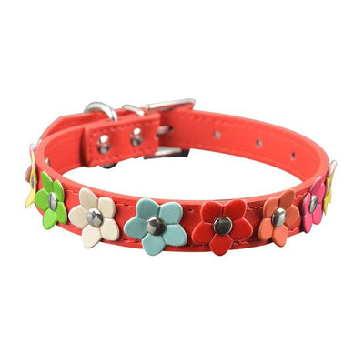 Rainbow Flower Collars Pet Play Puppy Kitten  Kink Fetish Restraints Collars & Leashes