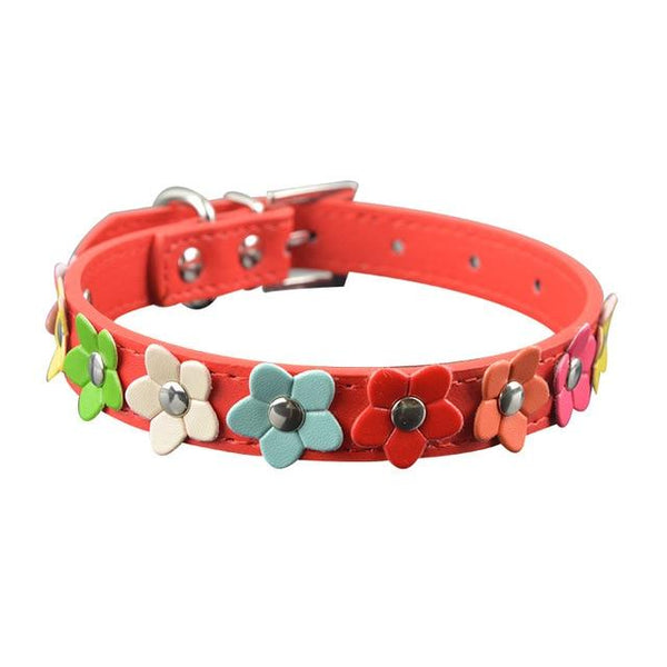 Rainbow Flower Collars Pet Play Puppy Kitten  Kink Fetish Restraints Collars & Leashes