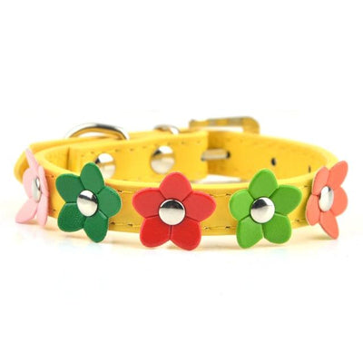 Rainbow Flower Collars Pet Play Puppy Kitten  Kink Fetish Restraints Collars & Leashes