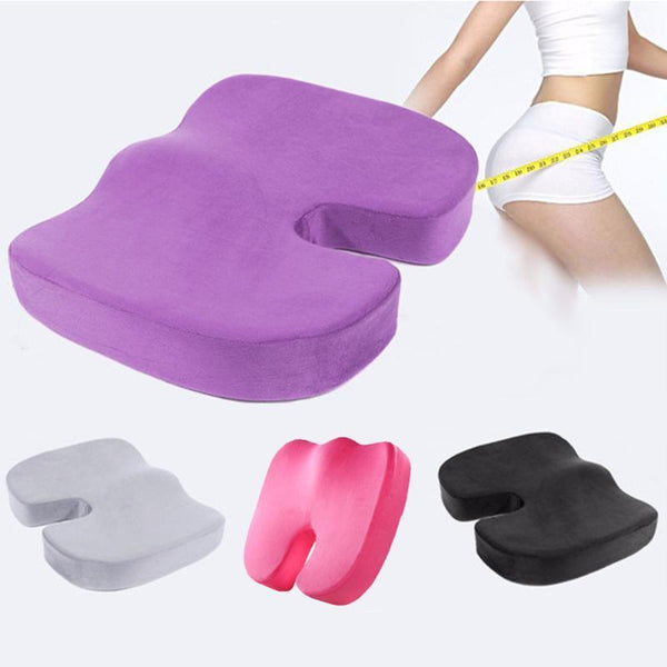 Coccyx Support Cushion Memory Foam Orthopaedic  Seat & Posture Cushions
