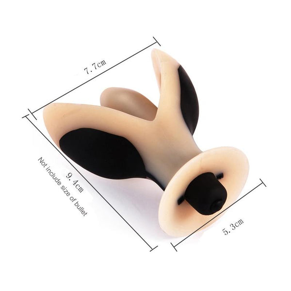 Electro Shock Large Vibrating Butt Plug Anal Dilator   Electro & Medical Play