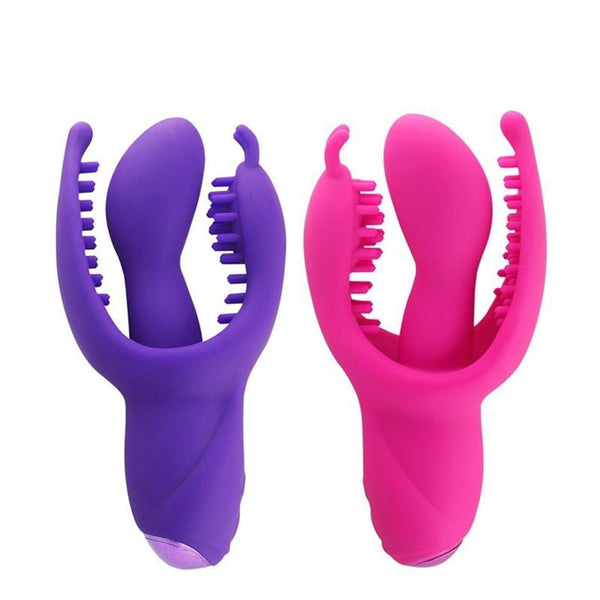 Triple Stimulation Rabbit Silicone  10 Speed Masturbation Women Rabbit s
