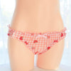 Strawberry Plaid Lingerie Set Bras & Bra Sets