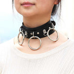O Ring Collar Sexy Choker Harajuku All Colours Gothic