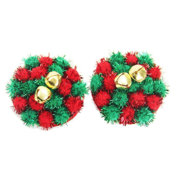 Christmas Nipple Covers Breast Adhesive Stickers Poms Bells  Fetish Nipple & Clitoral Toys