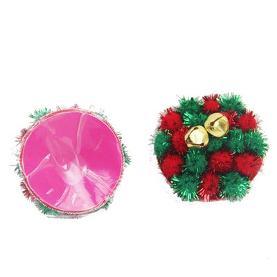 Christmas Nipple Covers Breast Adhesive Stickers Poms Bells  Fetish Nipple & Clitoral Toys