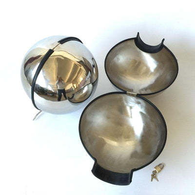 Stainless Steel Full Head Cover Helmet  Kink Fetish Restraint Hoods