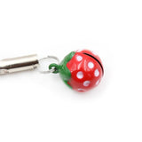 Cute Adjustable Red Strawberry Bells Nipple Clamps Breast Clips Bdsm Kink