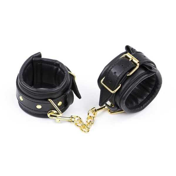 Soft Black Hand Ankle Cuffs  Restraints  Fetish Cuffs & Shackles