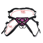 Seduction Black With Lace Strapon Harness Pegging Lesbian Couples