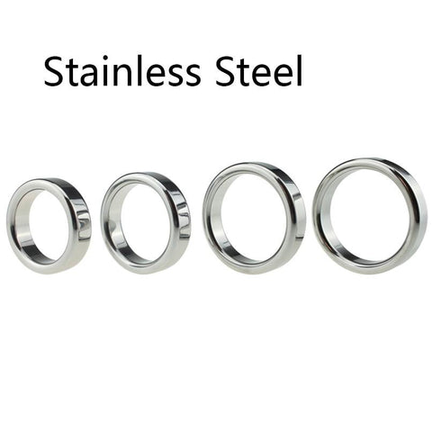Stainless Steel Cock Metal Penis Ring Ejaculation Delay Men