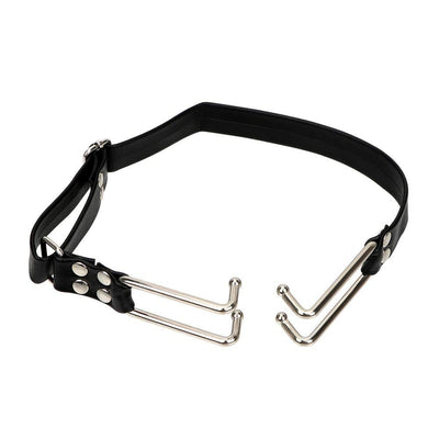 Open Mouth Hook Gag Head Harness  Kink Fetish Restraints Gags