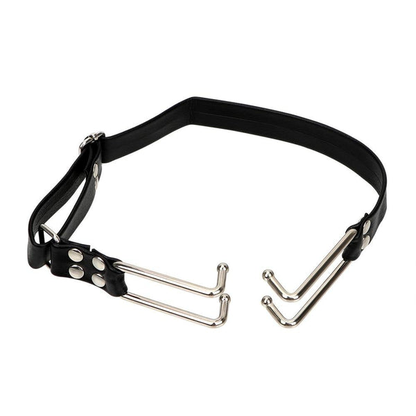 Open Mouth Hook Gag Head Harness  Kink Fetish Restraints Gags