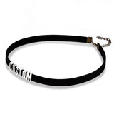 Bdsm Day Collar Velvet Choker Necklaces Custom Word Kink Fetish Gift