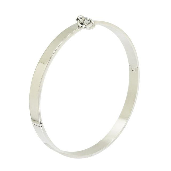 Gold Black Silver Polished Stainless Steel Slave Choker  Collar Collars & Leashes