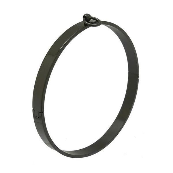 Gold Black Silver Polished Stainless Steel Slave Choker  Collar Collars & Leashes