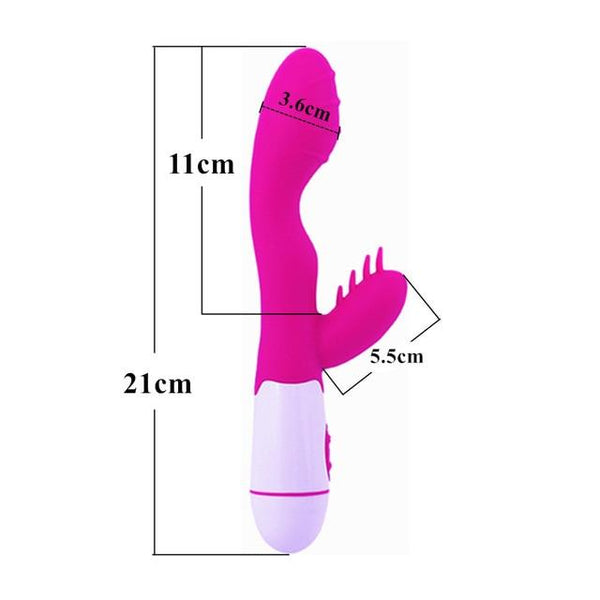 Pink G Spot Rabbit  Silicone Massager 4 Styles Rabbit s