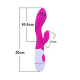 Sexy Pink G Spot Rabbit Vibrator Silicone Massager Four Styles