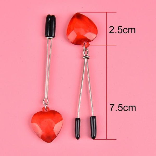 Nipple Clamps  Slave Accessories  Kink Fetish Nipple & Clitoral Toys