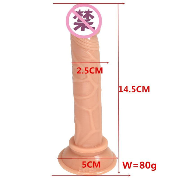 Deep Throat Suction Cup Dildo Realistic   Kink Realistic Dildos