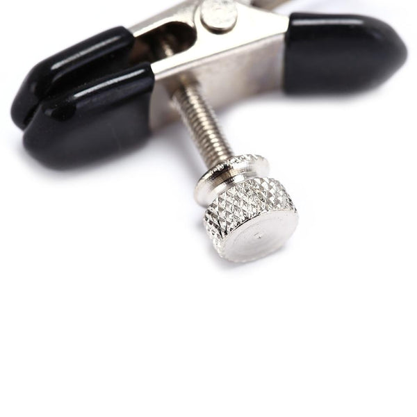 Stainless Steel Metal Chain Nipple Clamps   Restraints Kink Nipple & Clitoral Toys