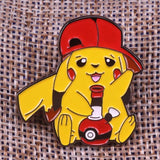 Chronic Pika Pokemon Enamel Pin Pins