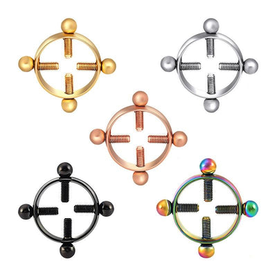 Small Nipple Clamps 6 Colours  Restraints Nipple & Clitoral Toys