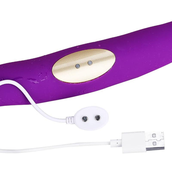 Pink Purple Double Ended Dildo  Clitoral G Spot Stimulation Lesbian Couples Double Ended Dildos