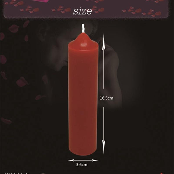 Purple Red Black Wax Candle For Temperature Play Sensation Play