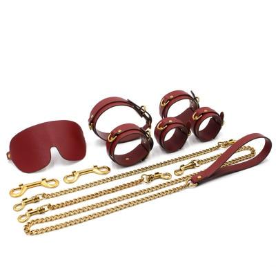 Starter Kit Restraints Blindfold Collar Leash Cuffs  Starter Kits