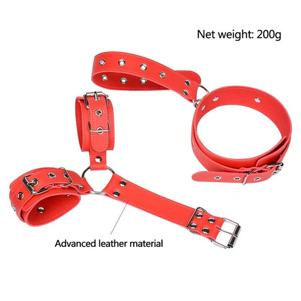 Collar Handcuffs  Restraints Kink Fetish Collars & Leashes