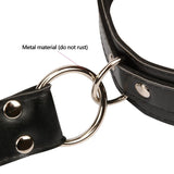 Bdsm Collar Handcuffs Adjustable Bondage Restraints Kink Fetish