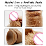 Super Soft Realistic Penis Dildo Suction Cup Dong Small / Medium Large