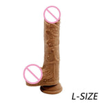 Super Soft Realistic Penis Dildo Suction Cup Dong Small / Medium Large