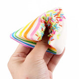 Rainbow Cake Squishy Toy Squeezable Stress Relievers